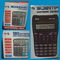 Calculators Scientific R115, Desktop R104, check & correct R108